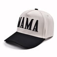 thumbnail image 1 of Mom and Dad Hats - 3D Embroidered Adjustable Baseball Caps Gift for Couples New Parents Black One Size, 1 of 5