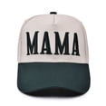 thumbnail image 1 of Mom and Dad Hats - 3D Embroidered Adjustable Baseball Caps Gift for Couples New Parents Green One Size, 1 of 3