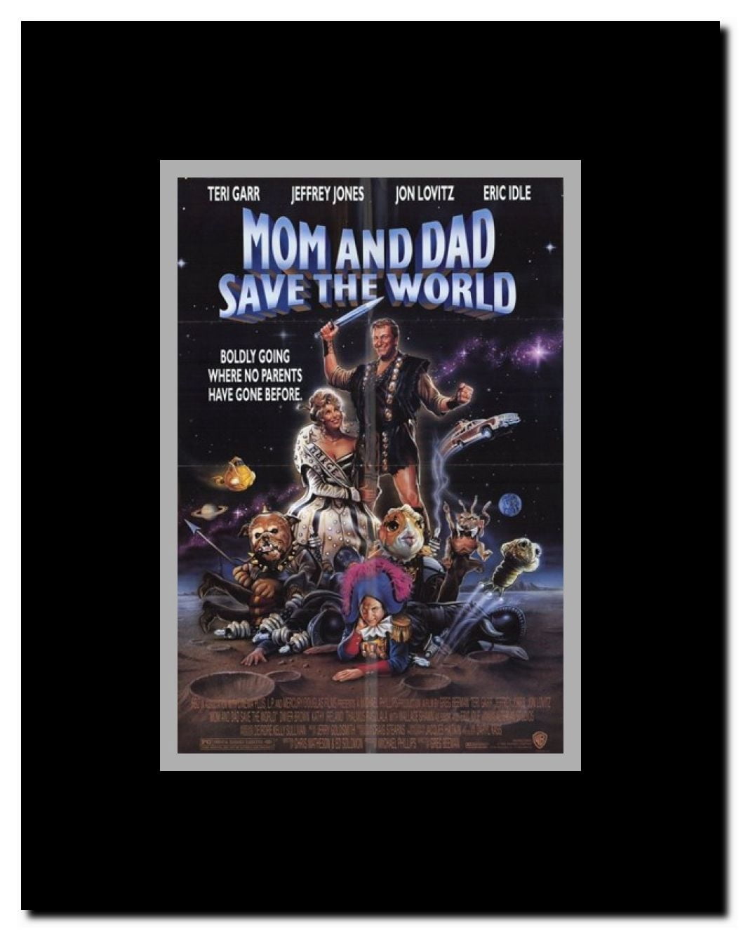 Mom and Dad Save the World Framed Movie Poster