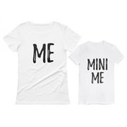 TSTARS Mom and Daughter Matching Outfits Mommy and Me Shirts Me Mini Me Mothers Day Mom White XX-Large / Daughter White 3T