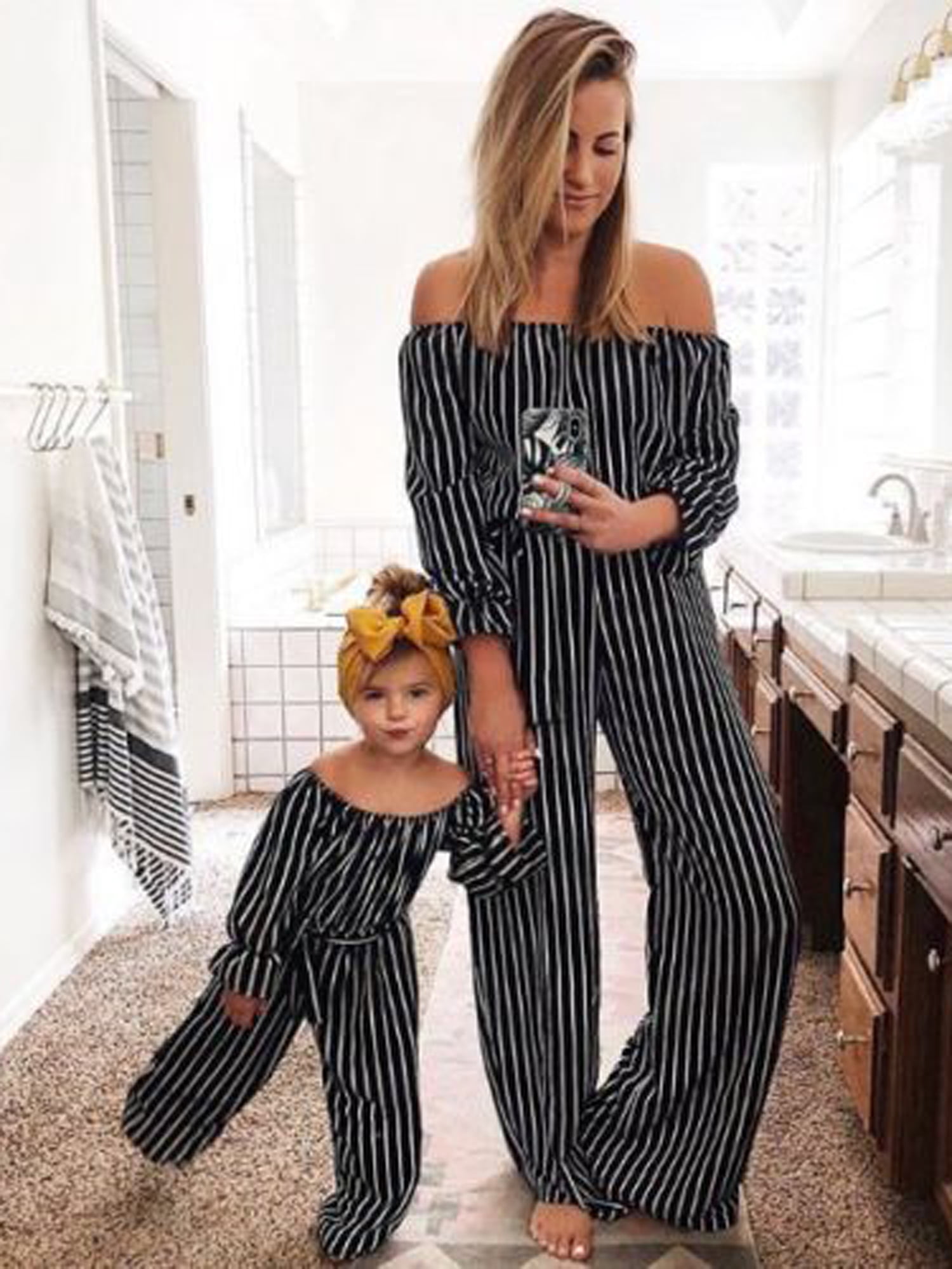 Mom and daughter rompers sales