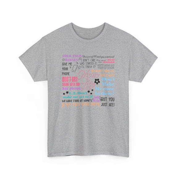 Mom life for mother's day for mom Mama mother's day gifts Unisex Cotton Tee