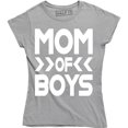 thumbnail image 1 of Mom of Boys Girls Funny Mother's Day - Wife Birthday Gift Women's T-Shirt, 1 of 4