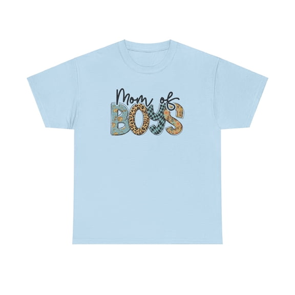 Mom of Boys for Mama Mother's day Love gift Unisex Cotton Tee