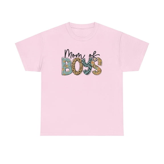 Mom of Boys for Mama Mother's day Love gift Unisex Cotton Tee