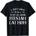 thumbnail image 1 of Mom of Persian Cat T-Shirt mens t shirt，black，women，funny，misfits，men，journey，t-shirt, 1 of 4