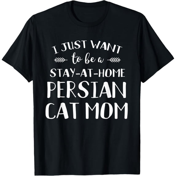 Mom of Persian Cat T-Shirt mens t shirt,black,women,funny,misfits,men,journey,t-shirt