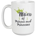 thumbnail image 1 of Mom of Princes & Princesses Coffee & Tea Mug for Mother's Day (15oz), 1 of 8