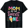 thumbnail image 1 of Mom of Sweet One Birthday Matching Family Ice Cream T-Shirt, 1 of 4