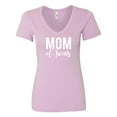 thumbnail image 1 of Mom of Twins Womens V-Neck Tee, 1 of 3