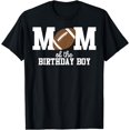 thumbnail image 1 of Mom of the Birthday Boy Football Lover First Birthday Party T-Shirt, 1 of 3