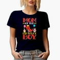 thumbnail image 1 of Mom of the Birthday Boy - Mother of a Bday Boy, Navy Blue T-Shirt, 3XL, 1 of 5