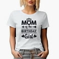 thumbnail image 1 of Mom of the Birthday Girl, White T-Shirt, 3XL, 1 of 5