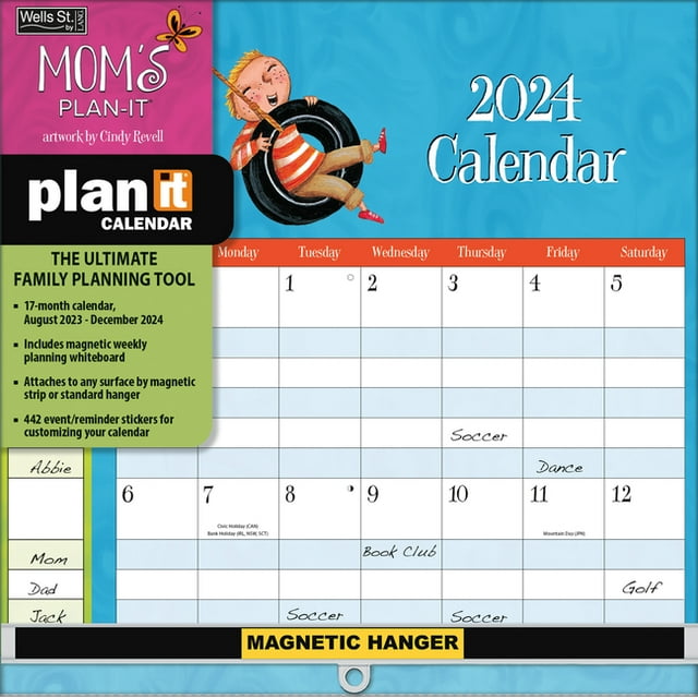 Mom's 2024 PlanIt(tm) Calendar (Calendar)