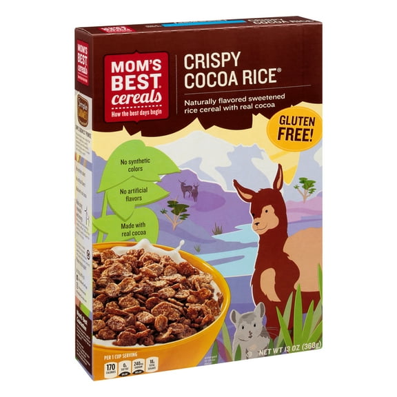 Mom's Best Cereal Crispy Rice Cocoa 13 oz (Pack Of 8)
