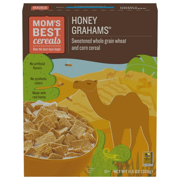 Mom's Best Cereal Honey Graham 11.5 oz (Pack Of 8)