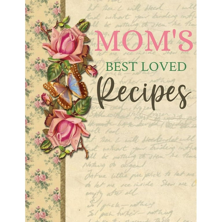 Family Recipes Personalized Recipe Book- Large