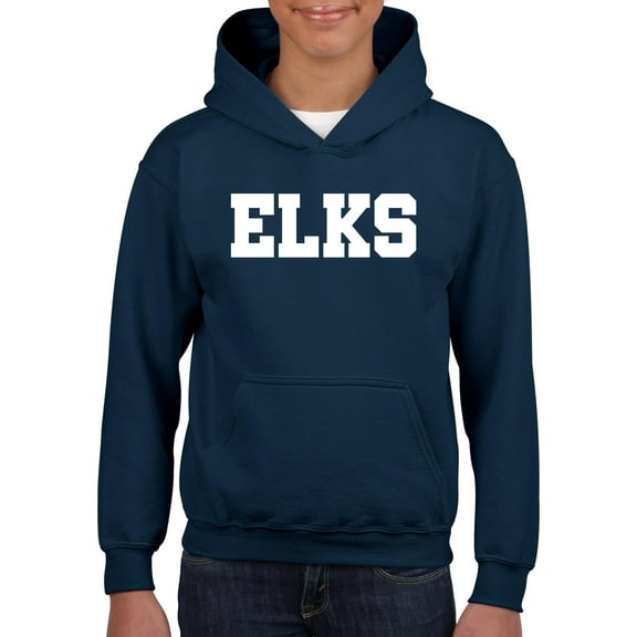 Mom's Favorite - Big Boys Hoodies and Sweatshirts, up to Big Boys Size 24 - Elks