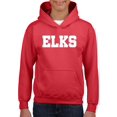 thumbnail image 1 of Mom's Favorite - Big Girls Hoodies and Sweatshirts, up to Big Girls Size 24 - Elks, 1 of 5