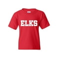 thumbnail image 1 of Mom's Favorite - Big Girls T-Shirts and Tank Tops, up to Big Girls Size 24 - Elks, 1 of 5