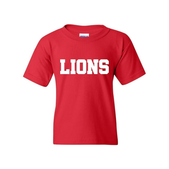 Mom's Favorite - Big Girls T-Shirts and Tank Tops, up to Big Girls Size 24 - Lions