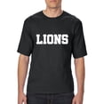 thumbnail image 1 of Mom's Favorite - Big Men's T-Shirt, up to Tall Size 3XLT - Lions, 1 of 5