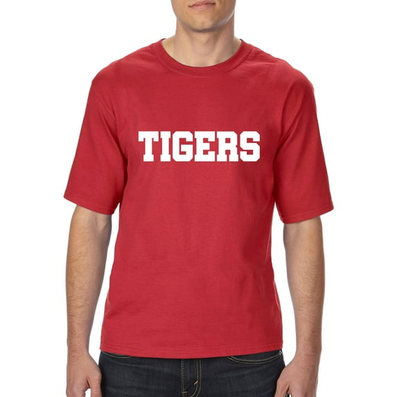 Mom's Favorite - Big Men's T-Shirt, up to Tall Size 3XLT - Tigers