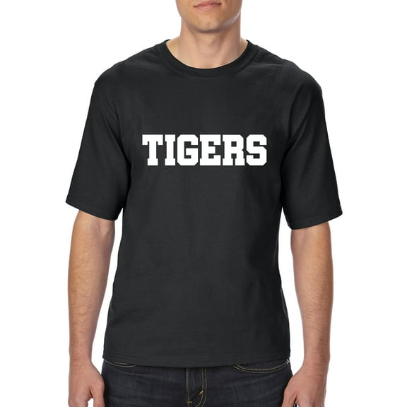 Mom's Favorite - Big Men's T-Shirt, up to Tall Size 3XLT - Tigers