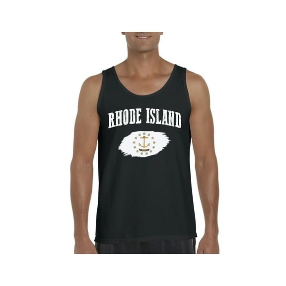 Mom's Favorite - Men's Tank Top for Men, up to Men Size 3XL - Rhode Island
