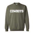 thumbnail image 1 of Mom's Favorite - Mens Sweatshirts and Hoodies, up to Size 5XL - Cowboys, 1 of 5