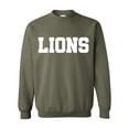 thumbnail image 1 of Mom's Favorite - Mens Sweatshirts and Hoodies, up to Size 5XL - Lions, 1 of 5