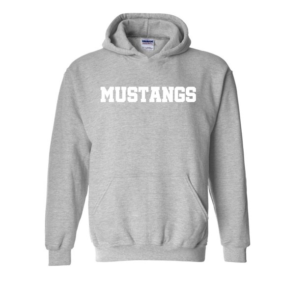 Mens Sweatshirts and Hoodies - Mustangs
