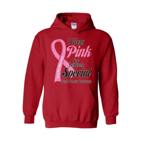 Mom's Favorite - Women's Plus Sweatshirts and Hoodies, up to Size 5XL - I Wear Pink for Someone Special