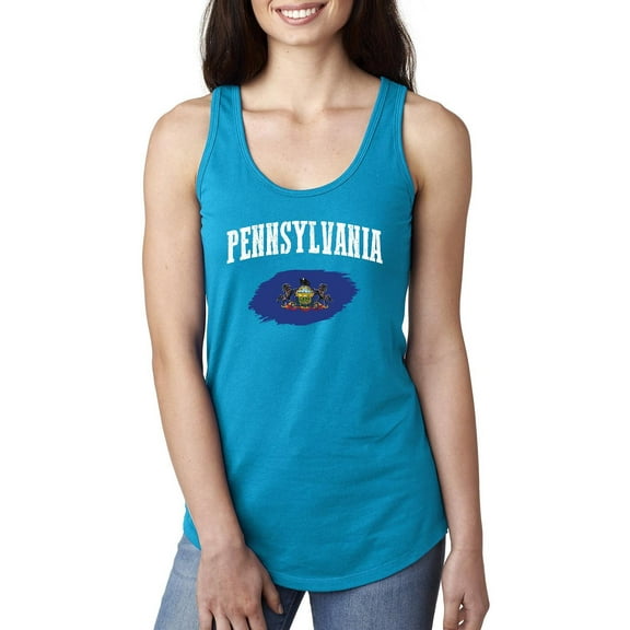 Mom's Favorite - Women's Racerback Tank Top, up to Women Size 2XL - Philadelphia Pennsylvania