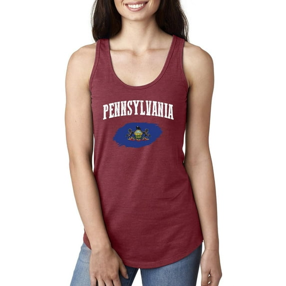 Mom's Favorite - Women's Racerback Tank Top, up to Women Size 2XL - Philadelphia Pennsylvania