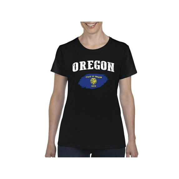 Mom's Favorite - Women's T-Shirt Short Sleeve, up to Women Size 3XL - Oregon