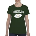 thumbnail image 1 of Mom's Favorite - Women's T-Shirt Short Sleeve, up to Women Size 3XL - Rhode Island, 1 of 5