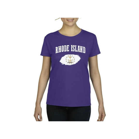 Mom's Favorite - Women's T-Shirt Short Sleeve, up to Women Size 3XL - Rhode Island