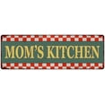thumbnail image 1 of Mom's Kitchen Checkerboard Country Style Vintage Metal Sign 8x24 108240075003, 1 of 1