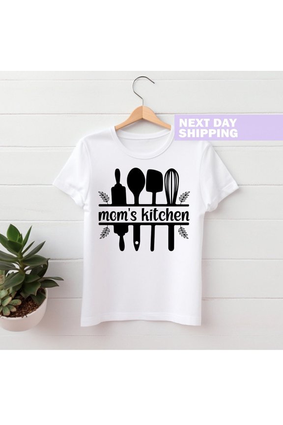 Mom's Kitchen Shirt, Chef Mom Gift, Kitchen Chef Shirt, Mother's Day Gift, Grandma, Cooking Shirt, Mom Cooking Gift, Home Cook Gift Tshirt All Size S-5XL