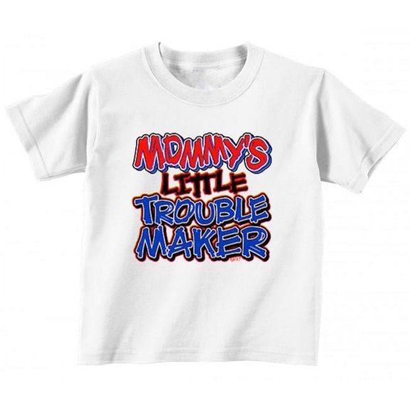 Mom's Lil Trouble Maker Toddler T Shirt