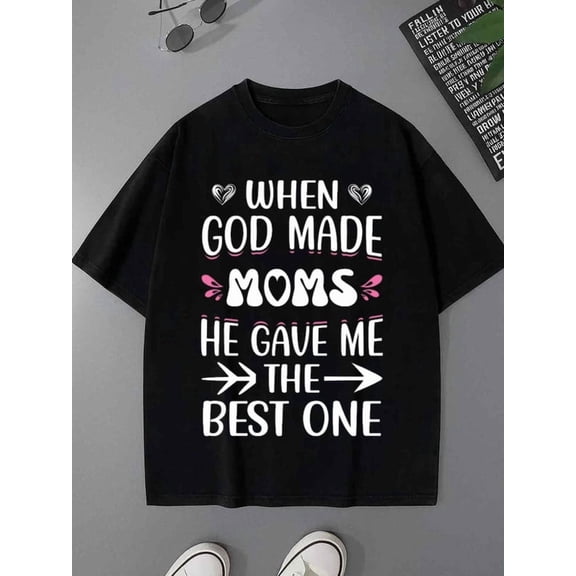 Mom's Love Tee men's lover 180G 100% Cotton black y2k taylor Trendy Unisex Shirt Short Sleeve tshirts Vintage Unisex Shirt Graphic tshirts Classic Unisex Shirt Graphic Tee tshirts