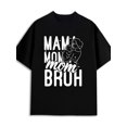 thumbnail image 1 of Greenink Mom's Love men's 180G 100% Cotton black Funny Unisex Shirt Crewneck tshirts Unique Design Unisex Shirt Crewneck tshirts Funny Unisex Shirt Graphic tshirts, 1 of 7
