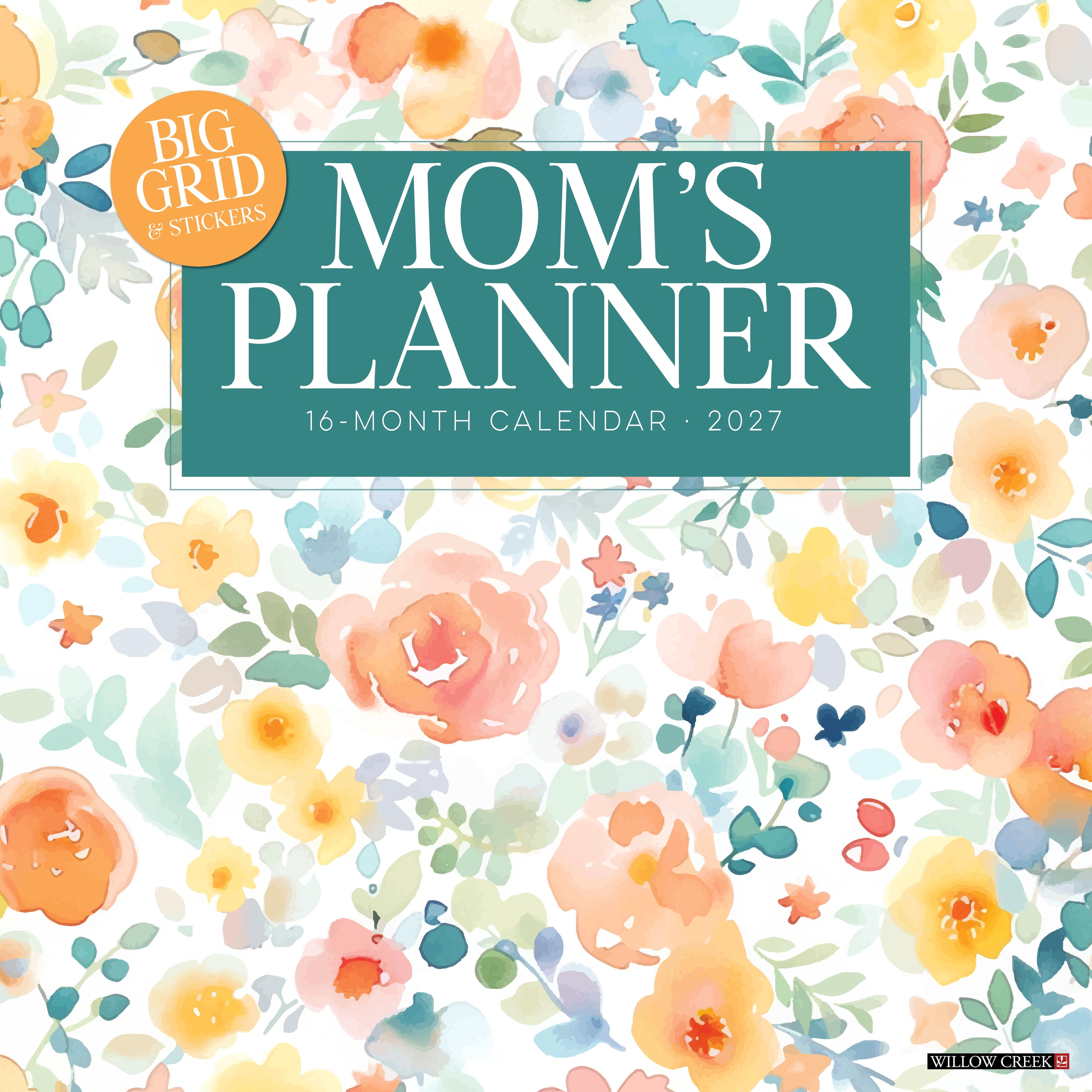 Willow Creek Press, Mom's Planner Calendar 2027 Wall Calendar
