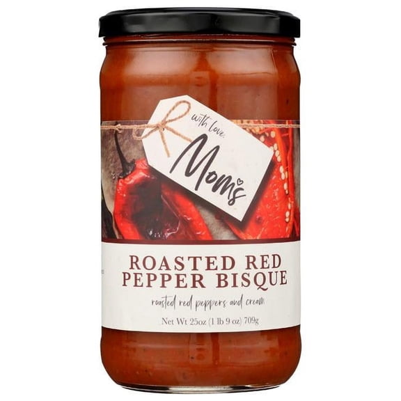 Mom's Soup Bisque Red Pepper, 25 Oz