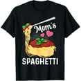 thumbnail image 1 of Mom's Spaghetti, Funny Spaghetti Lovers Costume Pasta T-Shirt, 1 of 4