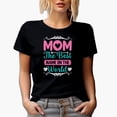 thumbnail image 1 of Mom the Best Name in the World, Mother's Day or Birthday, Black T-Shirt, 2XL, 1 of 5