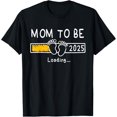 thumbnail image 1 of Mom to be 2025 Loading Mom Est 2025 Promoted to Mommy T-Shirt, 1 of 4