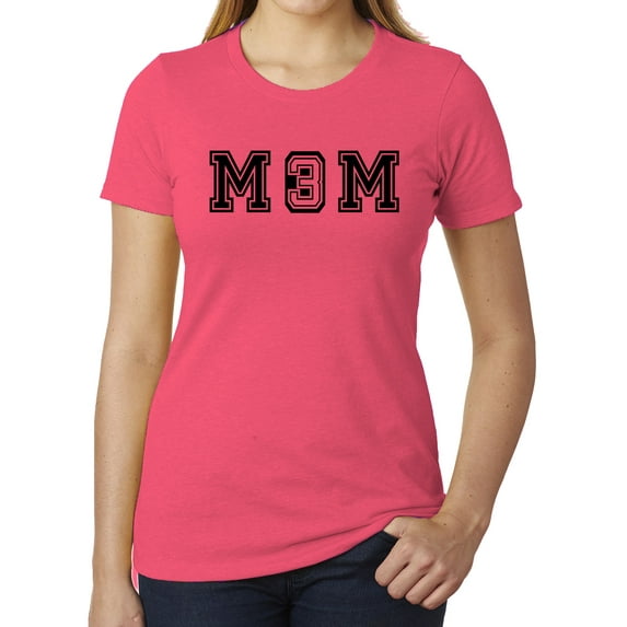 Mom with custom number of kids, Custom T-shirts, Cute Mom Shirts - Berry MH200WMOM S16 M