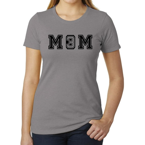 Mom with custom number of kids, Custom T-shirts, Cute Mom Shirts - Heather Grey MH200WMOM S16 XS